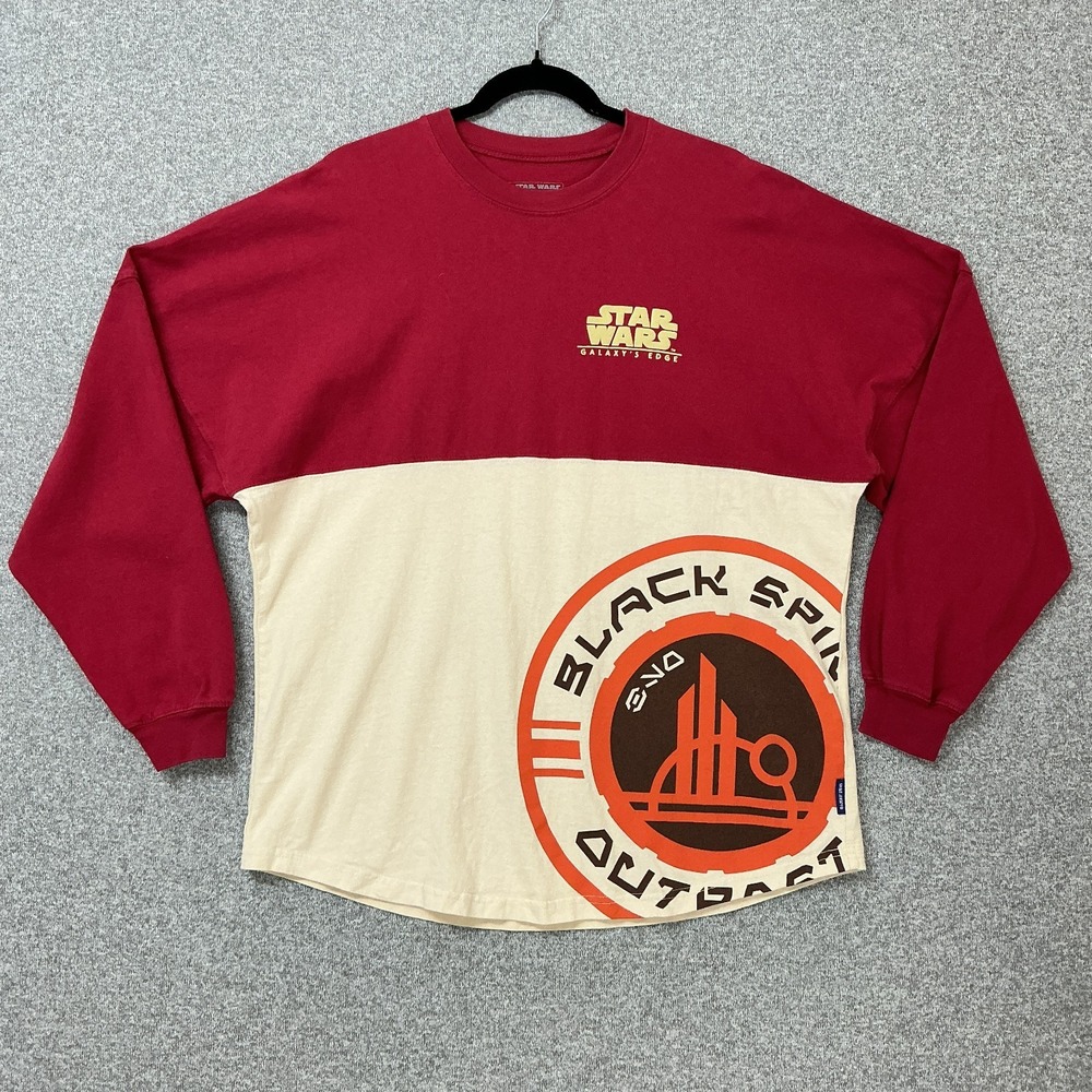 Disney Parks Spirit Jersey Star Wars Galaxy Edge Black Spire Outpost Adult Large